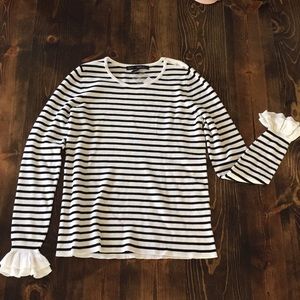 🔲 WHBM stripped sweater